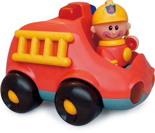 Tolo brandweerauto BIO First Friends speelgoedauto duurzaam interactief-3