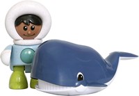 Tolo BIO coffret jouet baleine et garçon polaire - jouet éducatif écologique-2