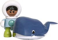 Tolo BIO coffret jouet baleine et garçon polaire - jouet éducatif écologique-3