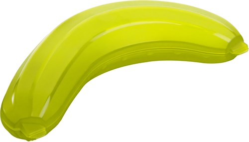 Rotho Banaanbox FUN lime groen - fruit opbergdoos voor onderweg