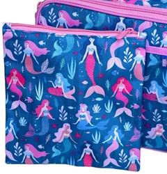 Yumbox sac à sandwich pochette à pain réutilisable bleu snack bag