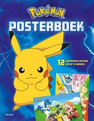 Deltas Pokémon posterboek - A3 posters voor kinderen en verzamelaars