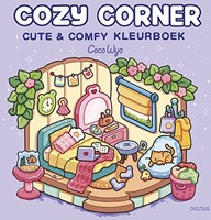 Deltas livre de coloriage Cozy Corner Cute & Comfy Coco Wyo papier créatif