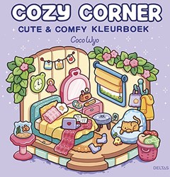 Deltas livre de coloriage Cozy Corner Cute & Comfy Coco Wyo papier créatif