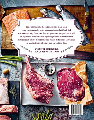 Deltas barbecueboek mannen - Het ultieme barbecueboek voor echte mannen-2
