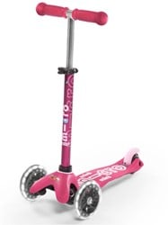 Mini Micro step Deluxe roze LED