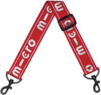 Micro reflecterende draagriem step rood - Reflecterende sangle voor Micro