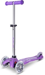 Micro Mini Micro scooter Deluxe Glitter LED Purple