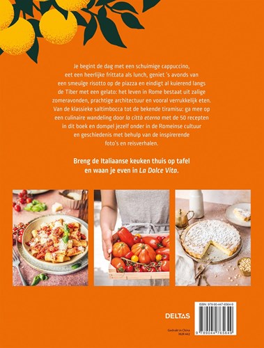 Deltas livre de recettes recettes authentiques Rome plaisir italien-2