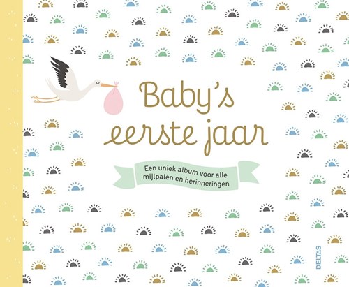 Deltas album bébé Première année de bébé - livre de souvenirs