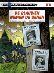 Standaard stripboek De Blauwbloezen avontuur - De blauwen nemen de benen