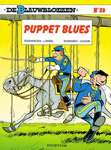 Standaard stripboek De Blauwbloezen 39 Puppet blues avontuur