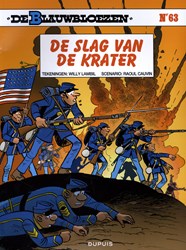 Standaard stripboek Blauwbloezen De slag van de krater avontuur