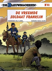 Stripboeken stripverhaal De Blauwbloezen 61 - De vreemde soldaat Franklin