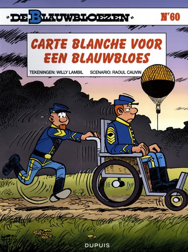 Stripboeken stripverhaal De Blauwbloezen - Carte blanche voor een Blauwbloes 60