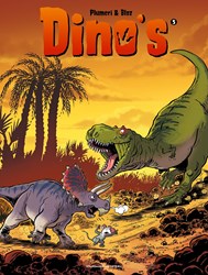Standaard dino stripboek - Dino's deel 5 met kleurrijke illustraties