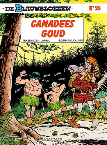 Standaard stripboek De Blauwbloezen 26 Canadees goud avontuur