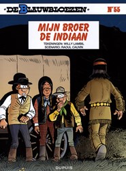 Stripboeken stripverhaal De Blauwbloezen - Mijn broer de Indiaan 55