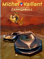 Bande dessinée Standaard Michel Vaillant aventure course Cannonball