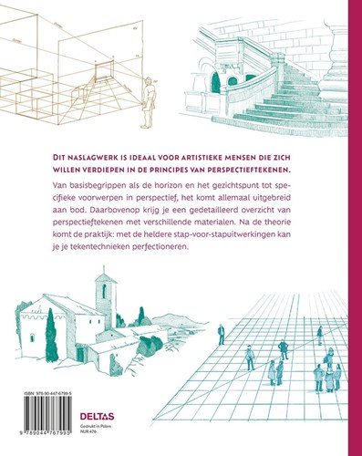 Deltas perspectief tekenen boek - leer tekenen met perspectief technieken-2