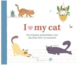 Deltas katten fotoalbum - I love my cat album voor kattenliefhebbers