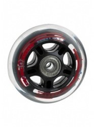 Roue Micro Step 80mm transparente