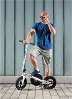 Micro fitness step Pedalflow blanc - appareil de sport pliable pour adultes-2