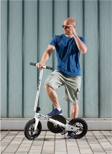 Micro fitness step Pedalflow blanc - appareil de sport pliable pour adultes-2