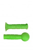 Micro scooter handvatten hooter groen - Kinderstep accessoires met toeter