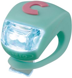 Micro lampe LED deluxe Menthe flamant - Accessoire trottinette - Étanche