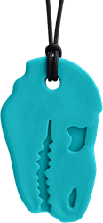 ARK Therapeutic kauwketting sensorisch speelgoed Dino-Bite T-Rex XT Stevige, brede kauwketting in T-Rex-vorm, geliefd bij dinofans, voor kinderen en volwassenen.
