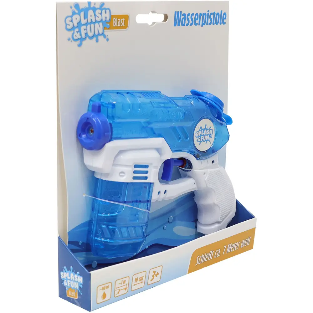 Vedes pistolet à eau jouet 19cm - Splash Fun jeux d'eau