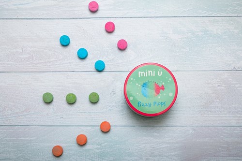 Mini U jouet de bain Fizzy Plops - bombes de bain pour enfants - plaisir coloré-3