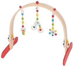 Heimess houten babygym confetti - kleurrijke speelboog baby