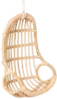 Poppie Toys rotan poppen hangstoeltje ei naturel - duurzaam speelgoed