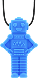 ARK Therapeutic kauwketting sensorisch speelgoed voor kinderen en volwassenen - extra stevig - Royal Blue Speelse, robotvormige kauwketting met veel textuur voor sensorische zoekers.