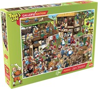 Goliath puzzle artistique Jan Steen - 1000 pièces - Gallery Edition-3
