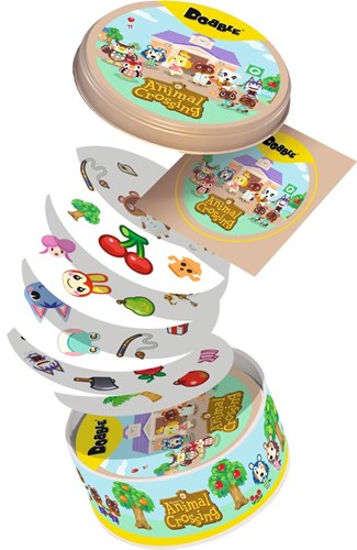 Asmodee Dobble jeu de cartes édition Animal Crossing - jeu d'observation-2