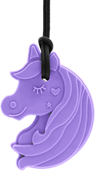 ARK Therapeutic kauwketting sensorisch speelgoed eenhoorn lavendel XXT Kauwketting in eenhoornvorm met hart en ster, voor lichte tot matige kauwers.