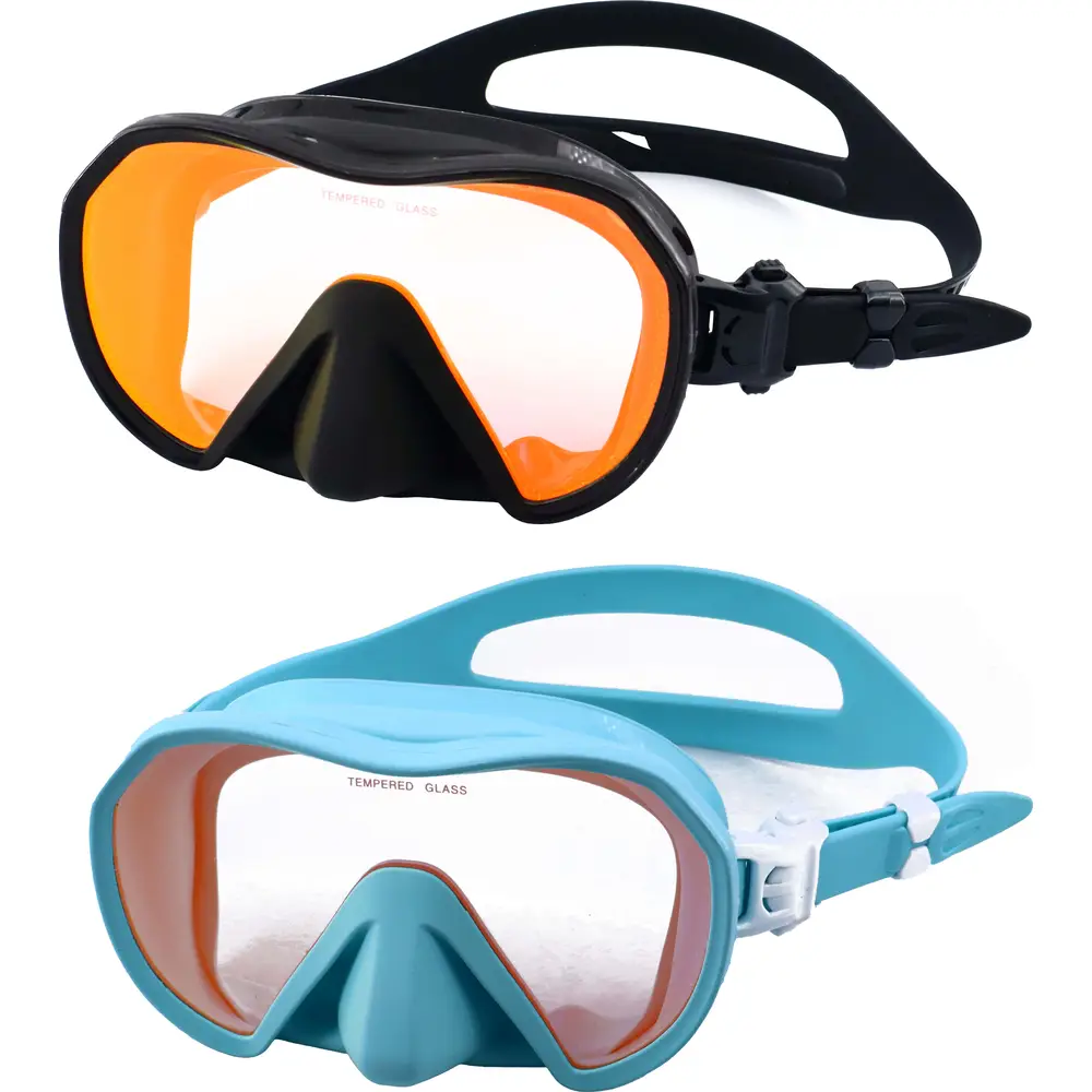 Vedes Lunettes de natation Senior 12+ avec verre trempé et réglage rapide