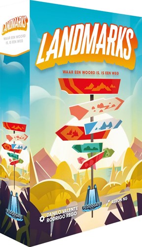Asmodee bordspel Landmarks - strategisch partyspel voor 2-10 spelers