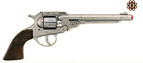 Klappertjespistool 8 Schots speelgoed cowboy revolver met metaal-2