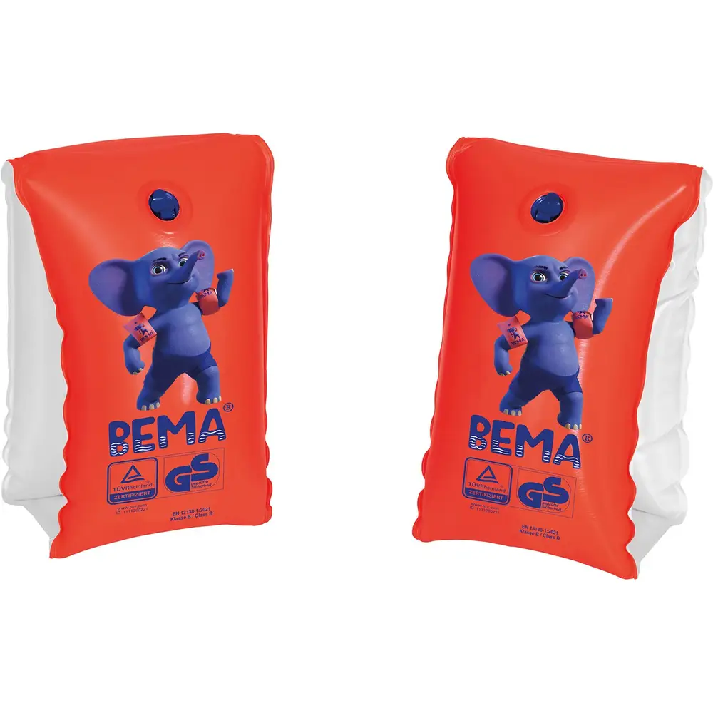 Bema brassards de natation bébé 0-1 an sécurité plaisir orange