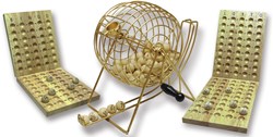 HOT Games Lotto-kienmol.24/18cm métal 90 bal+bord