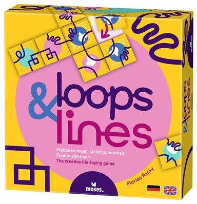 Jeu de société Moses Loops & Lines jeu de stratégie pour famille et enfants-2