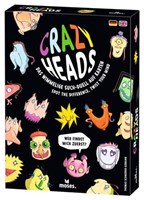 Jeu de cartes Moses Crazy Heads - Jeu de recherche pour enfants et famille