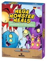 Moses monster kaartspel Mega Monster Meals voor kinderen en familie