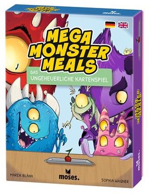 Moses monster kaartspel Mega Monster Meals voor kinderen en familie
