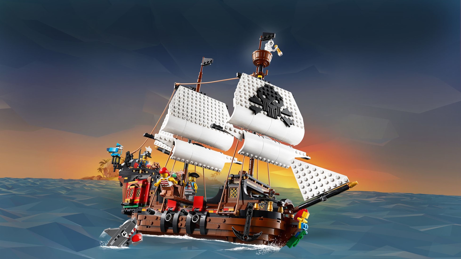 Le Bateau Pirate 3en1 LEGO Creator - Dès 9 ans 