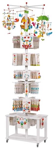 Heimess displaystand speelgoedwinkel presentatie standaard multicolor